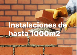 Imagen Presupuesto para instalaciones de hasta 1000m2